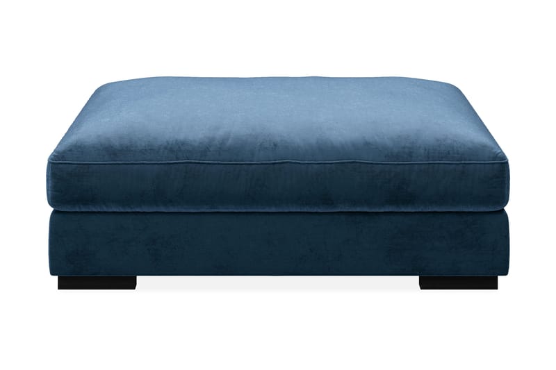 Dubai Fotpall Sammet - Blå - Möbler - Fåtölj & stolar - Pall & puff - Fotpallar