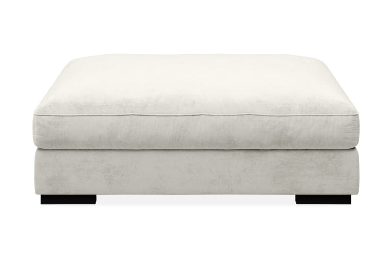 Dubai Fotpall Sammet - Vit - Möbler - Fåtölj & stolar - Pall & puff - Fotpallar