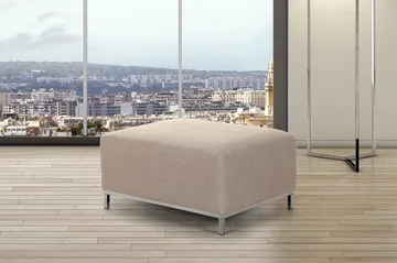 Dugard Fotpall - Beige - Möbler - Fåtölj & stolar - Pall & puff - Fotpallar