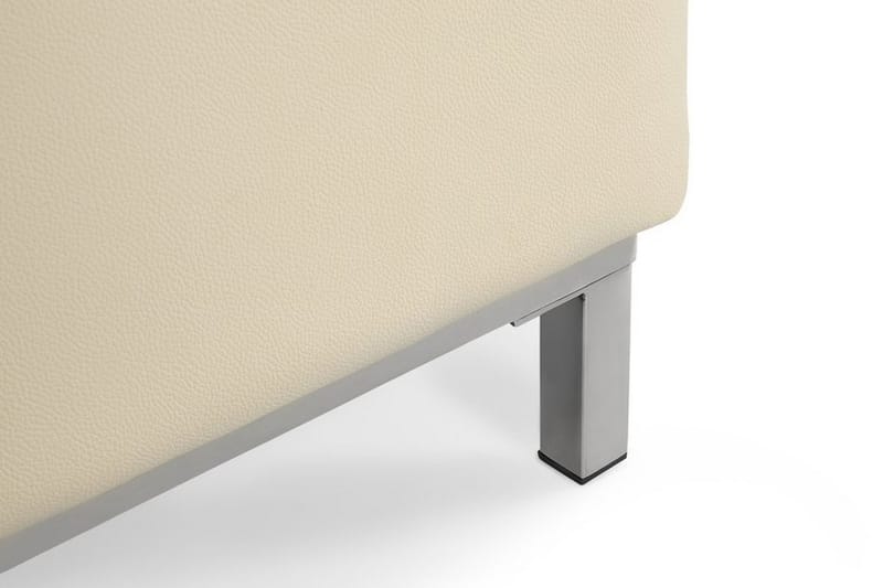 Dugard Fotpall - Beige/Läder - Möbler - Fåtölj & stolar - Pall & puff - Fotpallar
