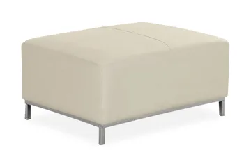 Dugard Fotpall - Beige/Läder - Möbler - Fåtölj & stolar - Pall & puff - Fotpallar