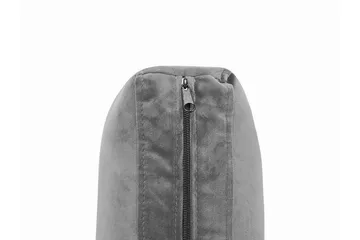 Evja Fotpall - Sammet/Grå - Möbler - Fåtölj & stolar - Pall & puff - Fotpallar