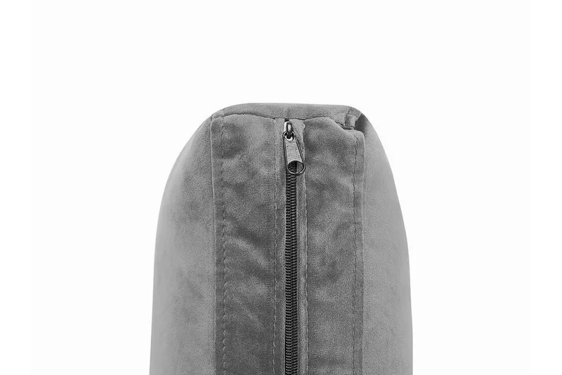 Evja Fotpall - Sammet/Grå - Möbler - Fåtölj & stolar - Pall & puff - Fotpallar