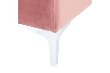 Fotpall Evja Rosa - Rosa - Möbler - Fåtölj & stolar - Pall & puff - Fotpallar