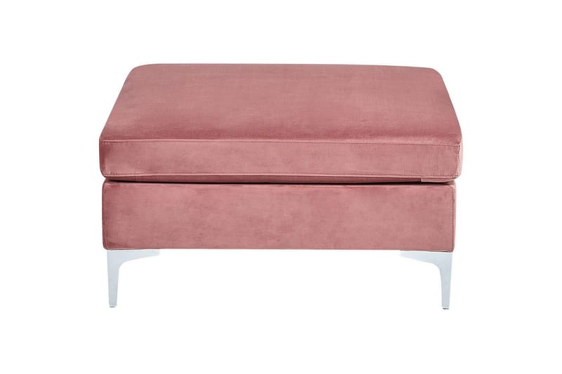 Fotpall Evja Rosa - Rosa - Möbler - Fåtölj & stolar - Pall & puff - Fotpallar
