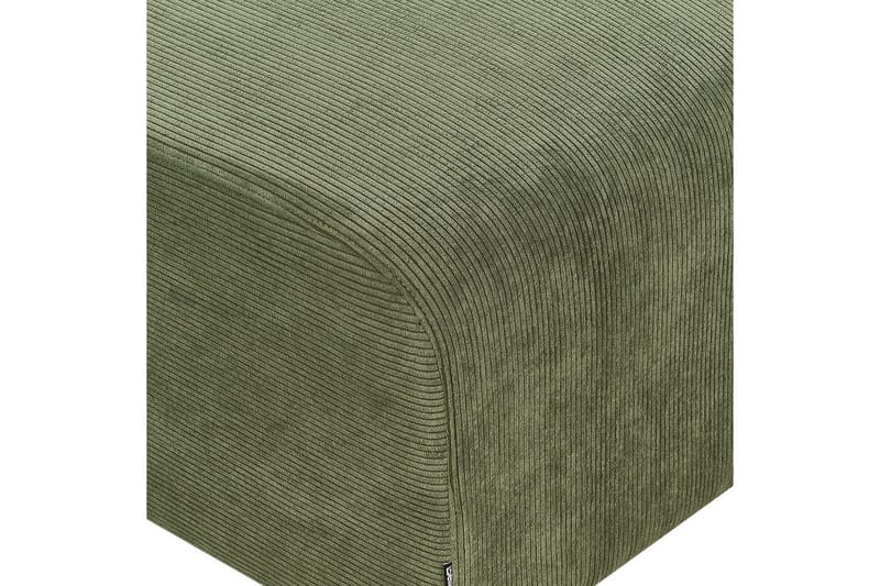 Fotpall Falsterbo Grön, Manchestertyg - Grön, Manchestertyg - Möbler - Fåtölj & stolar - Pall & puff - Fotpallar