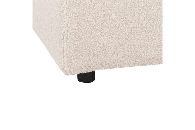 Fotpall Falsterbo Ljusbeige, Bouclé - Ljusbeige, Bouclé - Möbler - Fåtölj & stolar - Pall & puff - Fotpallar
