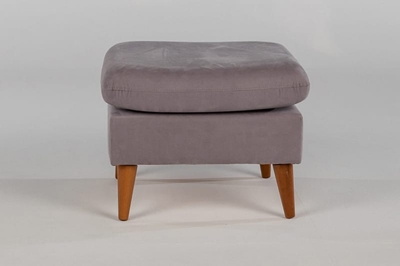 Faulman Fotpall - Grå - Möbler - Fåtölj & stolar - Pall & puff - Fotpallar