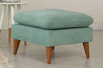 Faulman Fotpall - Grön - Möbler - Fåtölj & stolar - Pall & puff - Fotpallar