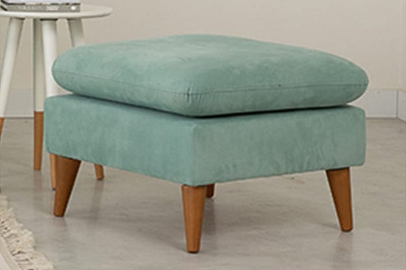 Faulman Fotpall - Grön - Möbler - Fåtölj & stolar - Pall & puff - Fotpallar