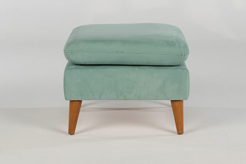 Faulman Fotpall - Grön - Möbler - Fåtölj & stolar - Pall & puff - Fotpallar