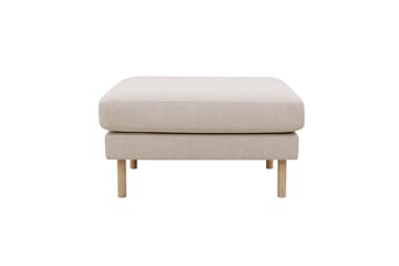 Fotpall Florenz - Beige - Möbler - Fåtölj & stolar - Pall & puff - Fotpallar