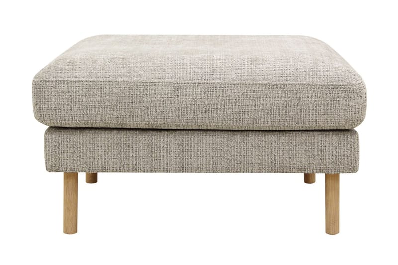 Fotpall Florenz - Grå/Beige - Möbler - Fåtölj & stolar - Pall & puff - Fotpallar
