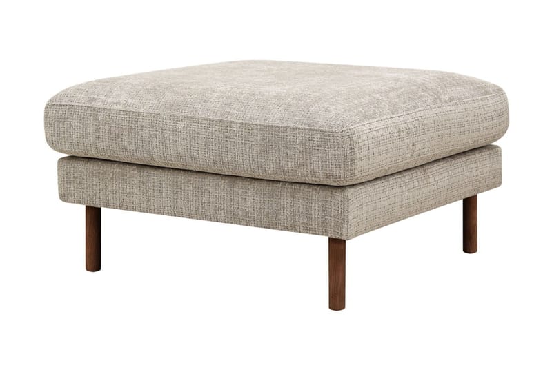 Fotpall Florenz - Grå/Beige - Möbler - Fåtölj & stolar - Pall & puff - Fotpallar