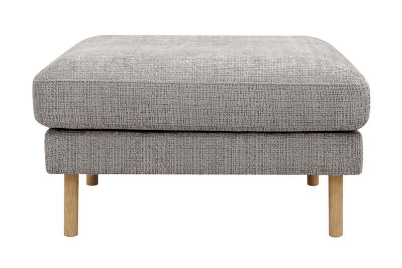 Fotpall Florenz - Ljusgrå - Möbler - Fåtölj & stolar - Pall & puff - Fotpallar