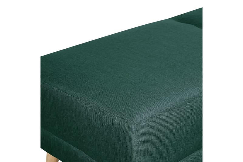 Fotpall Florli Grönt/ljust trä - Grönt/ljust trä - Möbler - Fåtölj & stolar - Pall & puff - Fotpallar