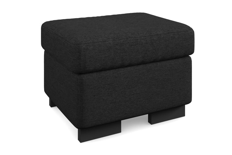 Fotpall Alter 60 cm Svart - Möbler - Fåtölj & stolar - Pall & puff - Fotpallar