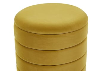 Fotpall Backarna med Förvaring 2-pack - Gul - Möbler - Fåtölj & stolar - Pall & puff - Fotpallar