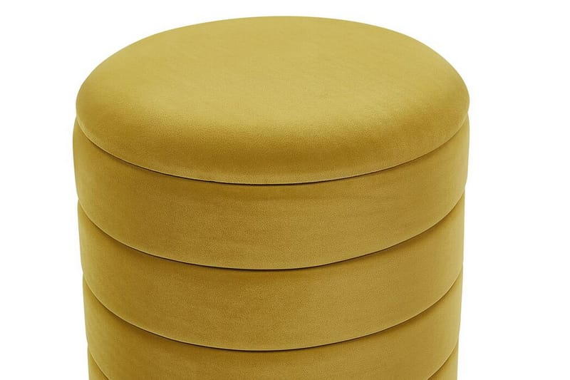 Fotpall Backarna med Förvaring 2-pack - Gul - Möbler - Fåtölj & stolar - Pall & puff - Fotpallar
