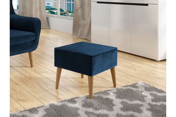 Fotpall - Blå - Möbler - Fåtölj & stolar - Pall & puff - Fotpallar