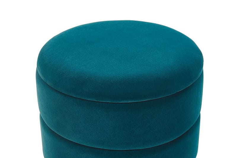 Fotpall Brunnsberg med Förvaring - Blå - Möbler - Fåtölj & stolar - Pall & puff - Fotpallar