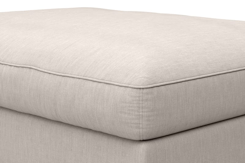 Fotpall Columbus - Beige - Möbler - Fåtölj & stolar - Pall & puff - Fotpallar