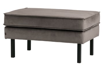Fotpall Dotty Sammet - Taupe - Möbler - Fåtölj & stolar - Pall & puff - Fotpallar