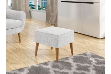 Fotpall - Grå - Möbler - Fåtölj & stolar - Pall & puff - Fotpallar