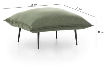 Fotpall - Grön - Möbler - Fåtölj & stolar - Pall & puff - Fotpallar