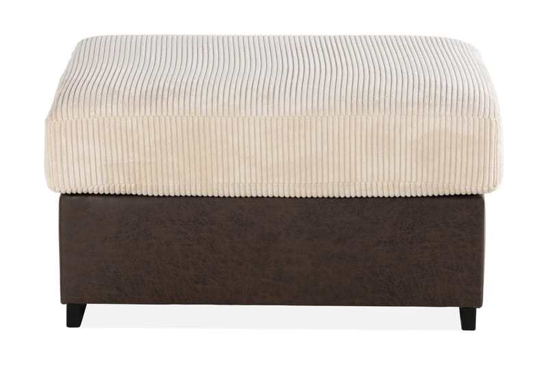 Fotpall Havanna - Beige/Brun - Möbler - Fåtölj & stolar - Pall & puff - Fotpallar