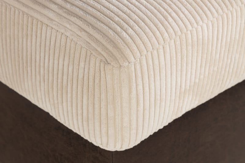 Fotpall Havanna - Beige/Brun - Möbler - Fåtölj & stolar - Pall & puff - Fotpallar
