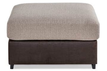 Fotpall Havanna - Brun|Beige - Möbler - Fåtölj & stolar - Pall & puff - Fotpallar