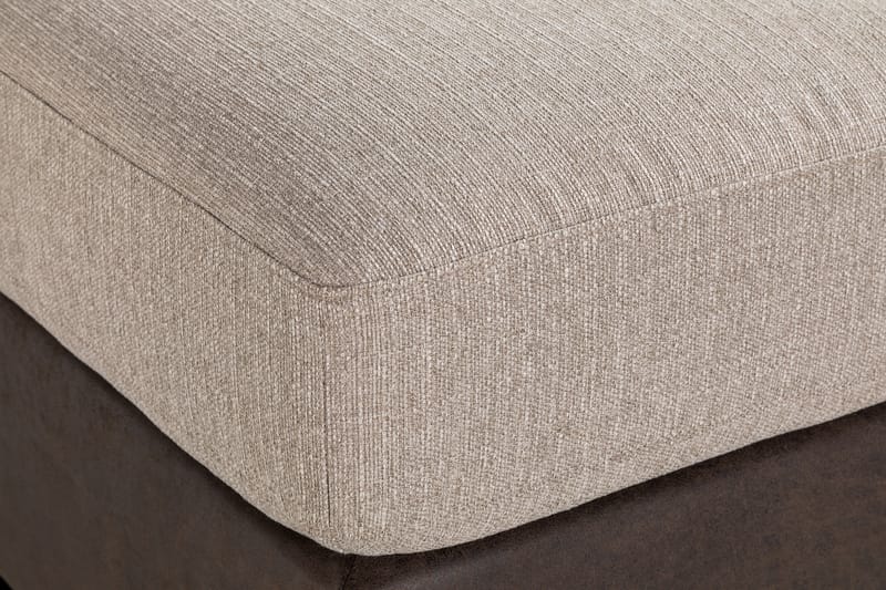 Fotpall Havanna - Brun|Beige - Fotpallar