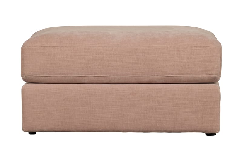 Fotpall Havelberg - Rosa - Möbler - Fåtölj & stolar - Pall & puff - Fotpallar