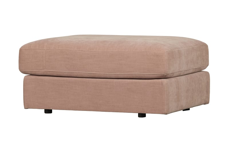 Fotpall Havelberg - Rosa - Möbler - Fåtölj & stolar - Pall & puff - Fotpallar