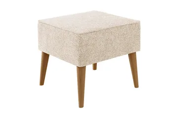 Fotpall LORD - Beige - Möbler - Fåtölj & stolar - Pall & puff - Fotpallar
