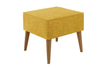 Fotpall LORD - Gul - Möbler - Fåtölj & stolar - Pall & puff - Fotpallar
