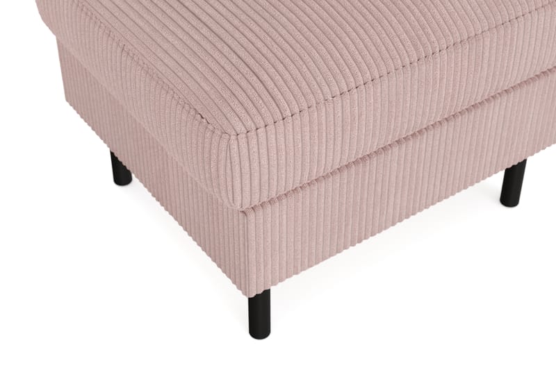 Fotpall Malley - Rosa - Möbler - Fåtölj & stolar - Pall & puff - Fotpallar