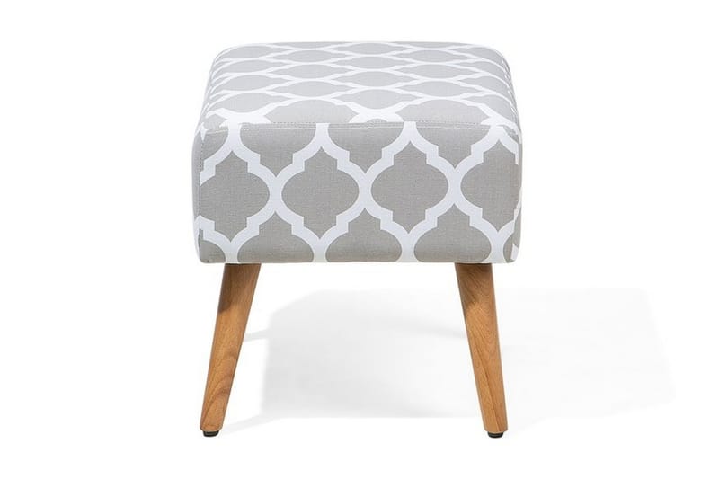 Fotpall Manteo 39|50 cm - Grå - Möbler - Fåtölj & stolar - Pall & puff - Fotpallar