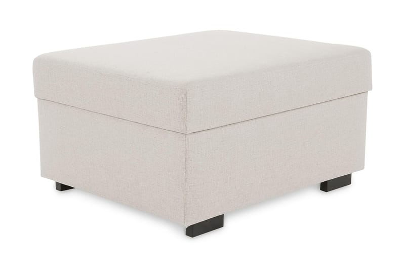 Fotpall med Förvaring Nevada 80x65 - Beige - Möbler - Fåtölj & stolar - Pall & puff - Fotpallar