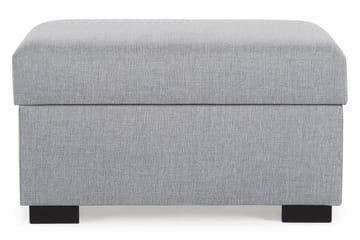 Fotpall med Förvaring Nevada 80x65 - Ljusgrå - Möbler - Fåtölj & stolar - Pall & puff - Fotpallar