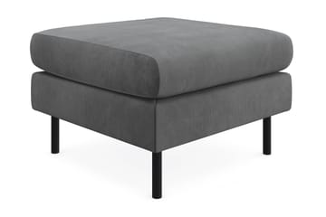 Fotpall Menard Compact 68 cm - Grå - Möbler - Fåtölj & stolar - Pall & puff - Fotpallar