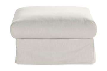 Fotpall Menard Tvättbar & avtagbar klädsel - Beige - Möbler - Fåtölj & stolar - Pall & puff - Fotpallar