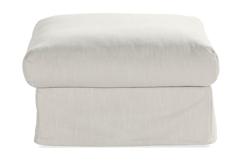 Fotpall Menard Tvättbar & avtagbar klädsel - Beige - Möbler - Fåtölj & stolar - Pall & puff - Fotpallar