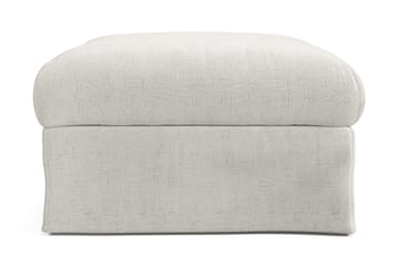 Fotpall Menard Tvättbar & avtagbar klädsel - Beige - Möbler - Fåtölj & stolar - Pall & puff - Fotpallar