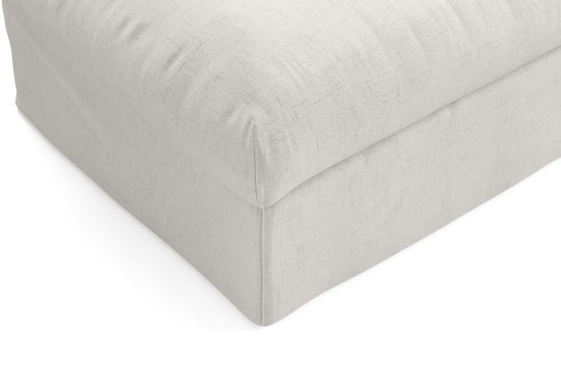 Fotpall Menard Tvättbar & avtagbar klädsel - Beige - Möbler - Fåtölj & stolar - Pall & puff - Fotpallar
