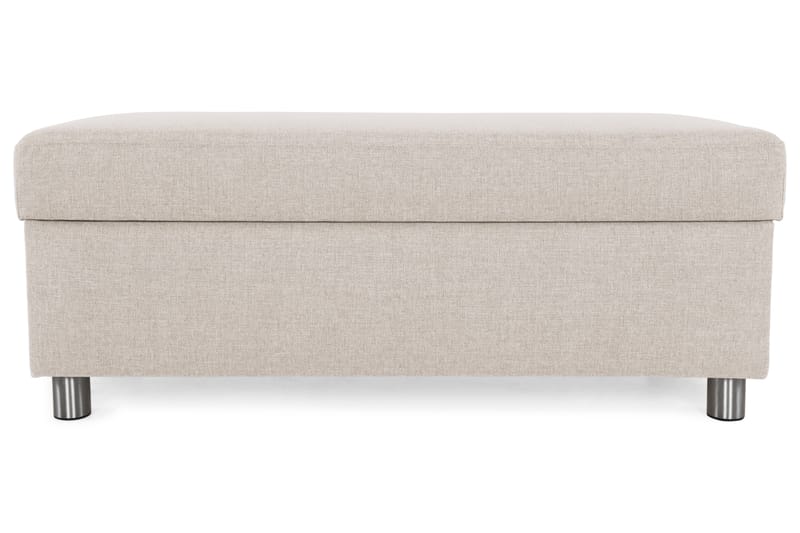 Fotpall Nevada med Förvaring 120x50 - Beige - Möbler - Fåtölj & stolar - Pall & puff - Fotpallar