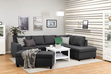 Fotpall Nevada med Förvaring 120x50 - Mörkgrå - Möbler - Fåtölj & stolar - Pall & puff - Fotpallar