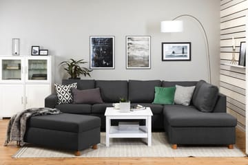 Fotpall Nevada med Förvaring 120x50 - Mörkgrå - Möbler - Fåtölj & stolar - Pall & puff - Fotpallar