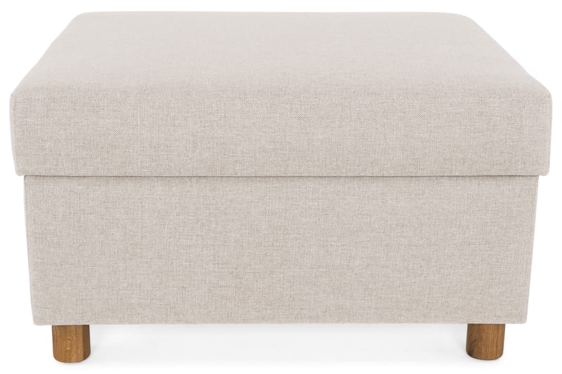 Fotpall Nevada med Förvaring 80x65 - Beige - Möbler - Fåtölj & stolar - Pall & puff - Fotpallar